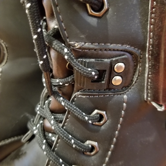 NWOT Addax Ridge moto combat boot w pocket holster - Picture 6 of 8